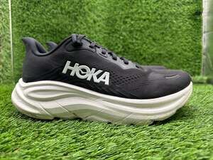 Hoka One One Clifton 11 1176573-BWHT Athletic Sneaker Women's 8.5B Black Mesh